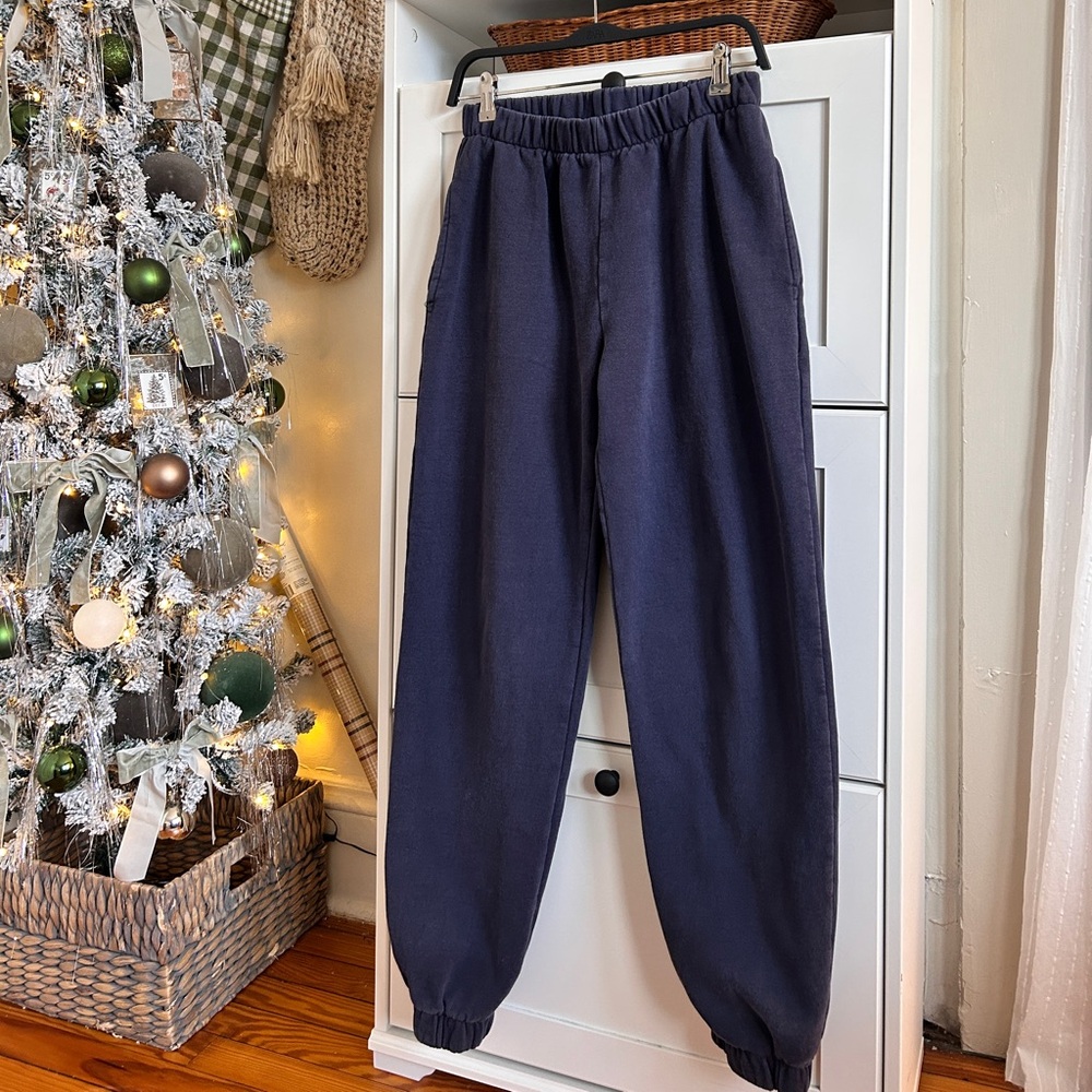 Brandy Melville Dark Blue Joggers